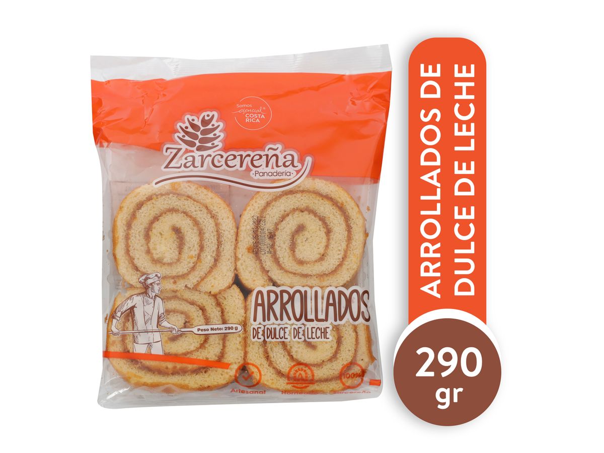 Arrollado La Zarcereña dulce de leche - 290 g