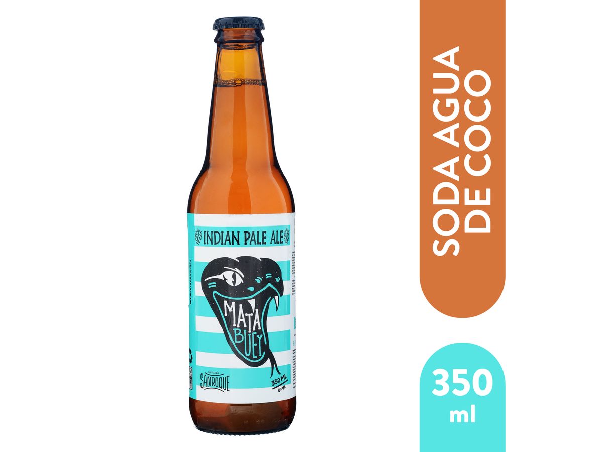 Cerveza Matabuey indian pale ale - 350 ml