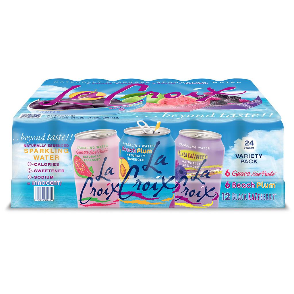 La Croix Paquete de Agua con Gas Variado 24 Unidades / 355 mL / 12 oz