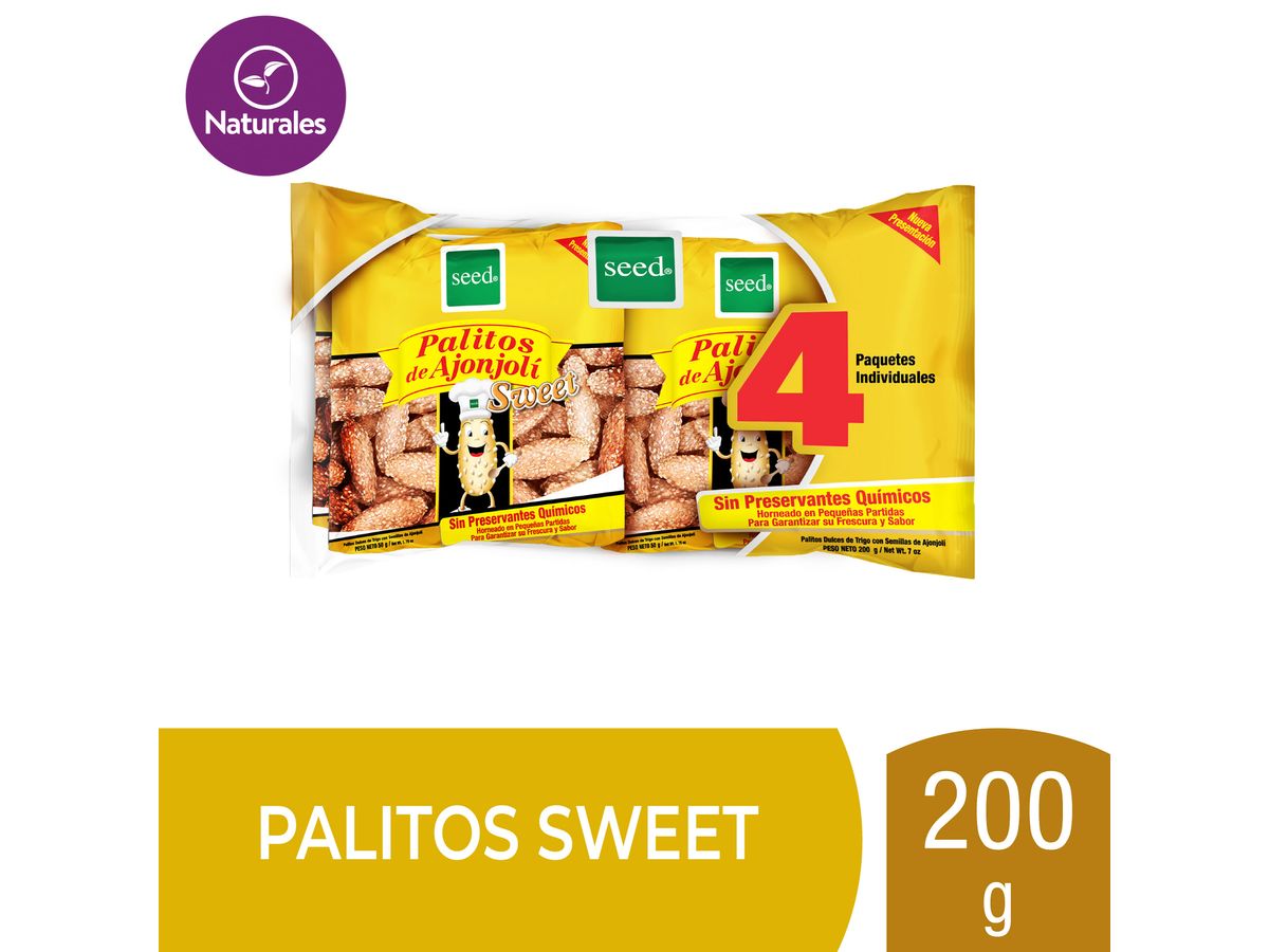Palito Sweet Seed -4uds/50g