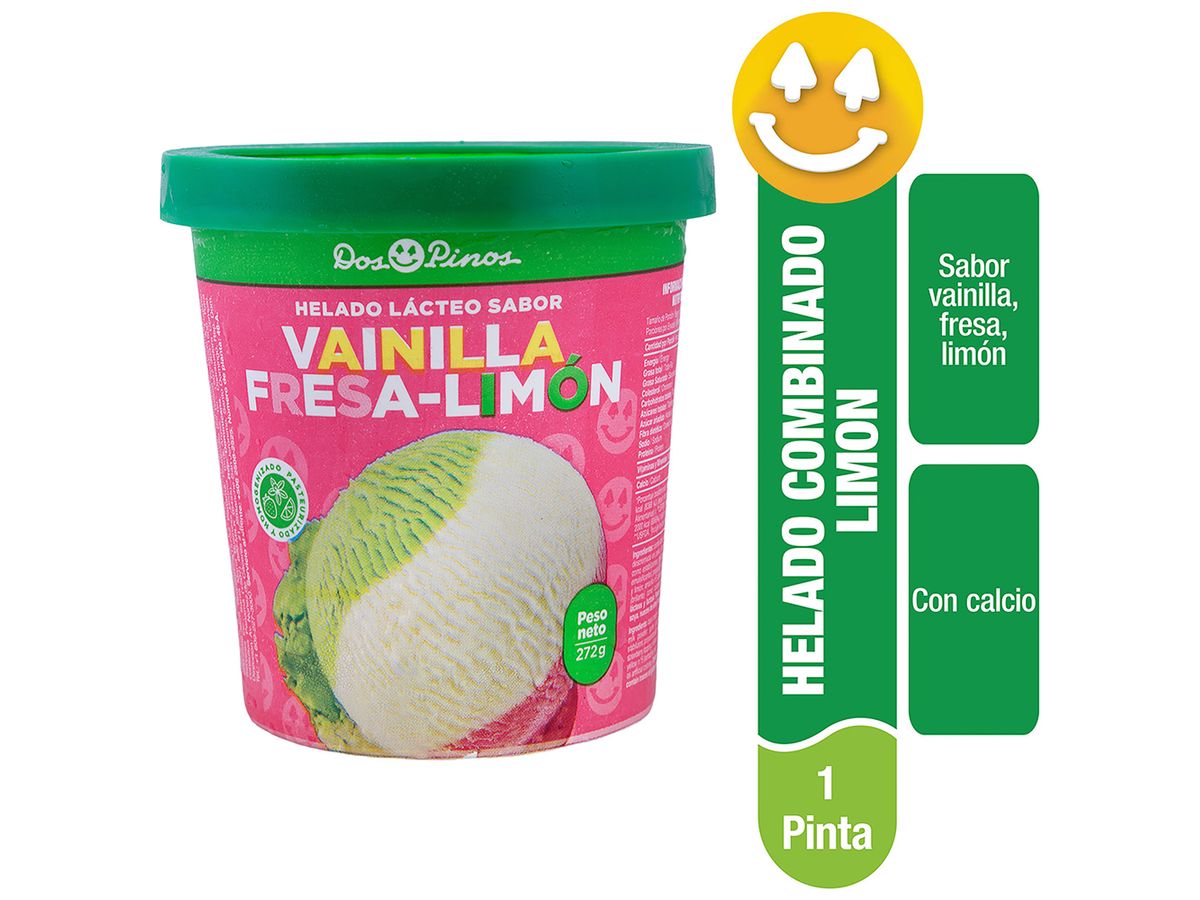 Helado Dos Pinos combinado - 272 g