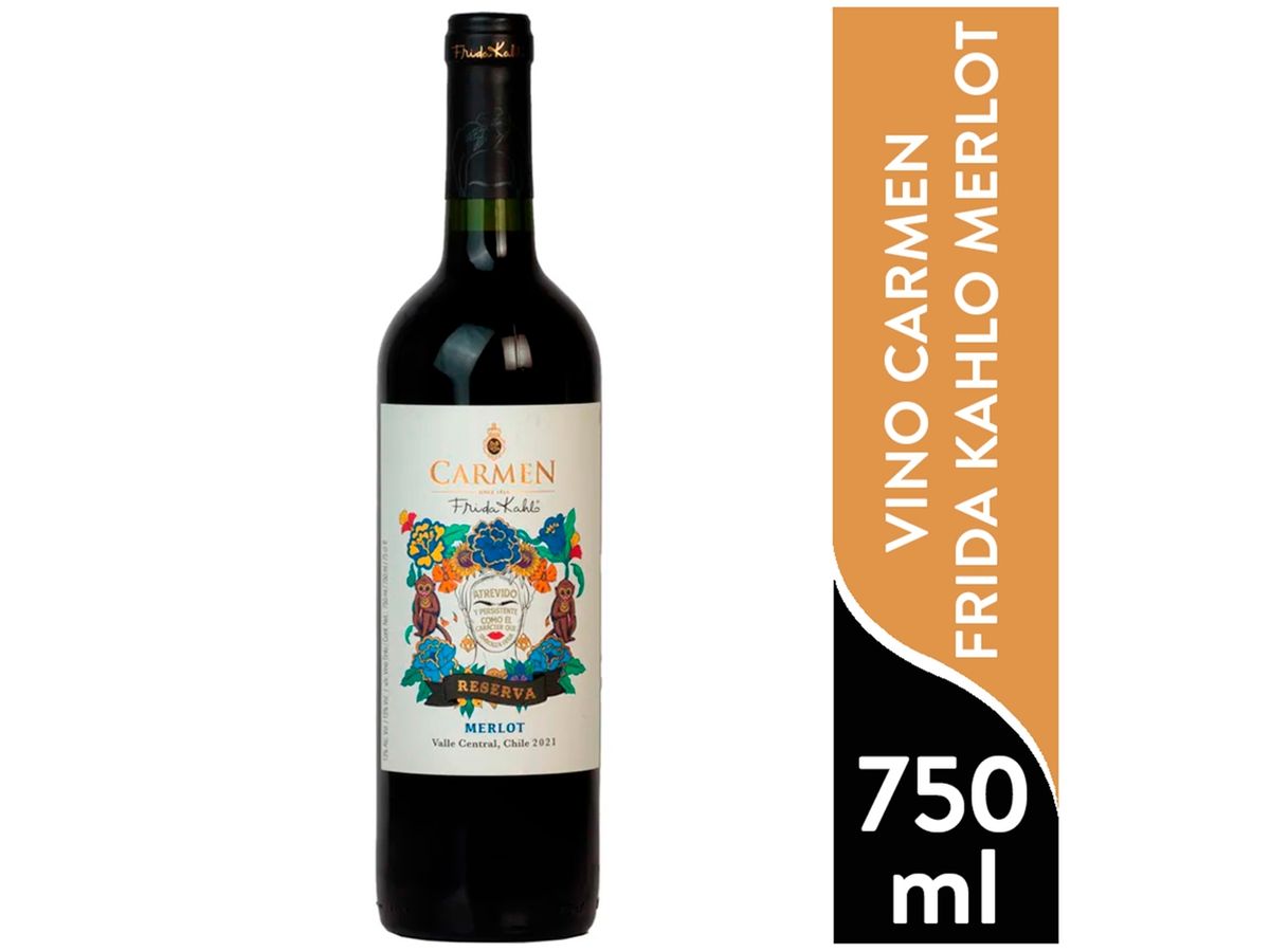 Vino Carmen Tinto Frida Merlot - 750 ml