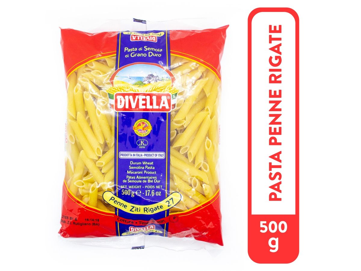 Pasta Divella penne ziti rigate no.27 - 500 g