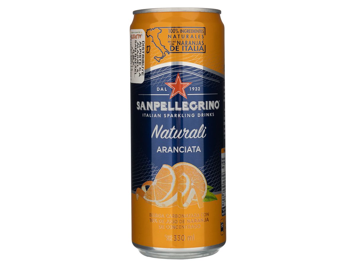 Agua San Pellegrino Aranciata -330ml