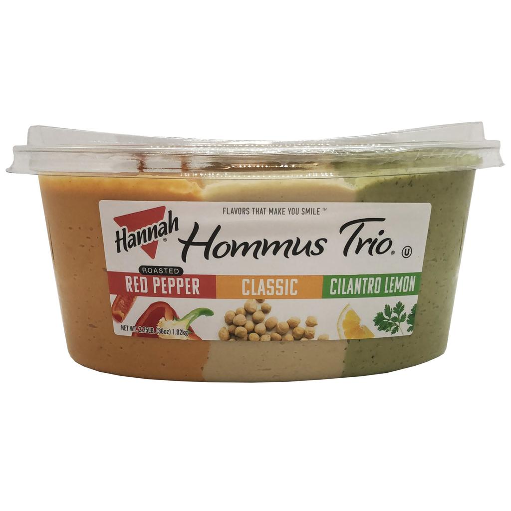 Hannah Trio de Hummus 1.02 kg / 2.25 lb