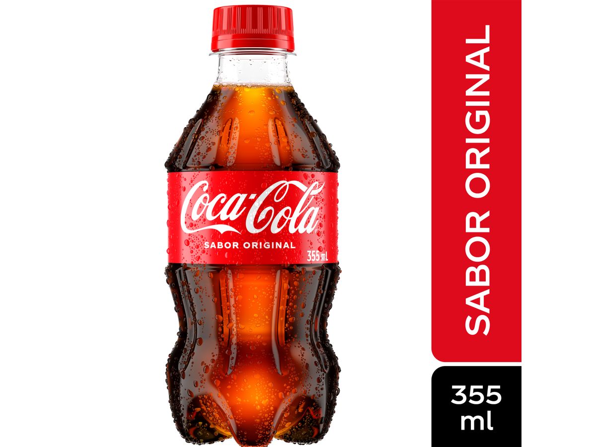 Gaseosa Coca Cola regular - 355 ml