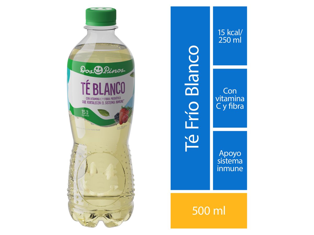 Refresco Dos Pinos Té Blanco -500 ml