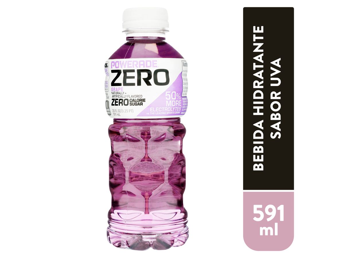 Bebida Hidratante Powerade Zero Uva -600 ml