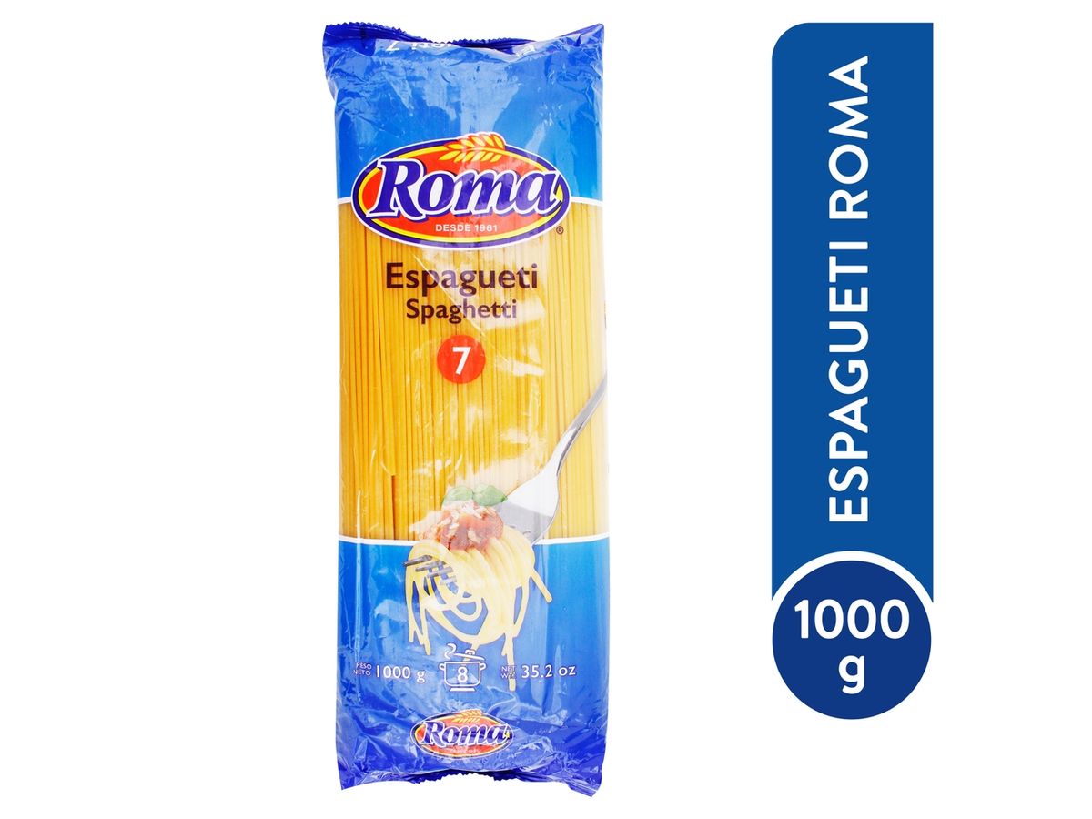 Pasta Larga Roma Espagueti - 1000 g