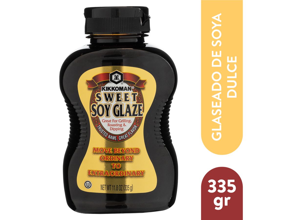Glaseado De Soja Dulce Kikkoman - 335 g