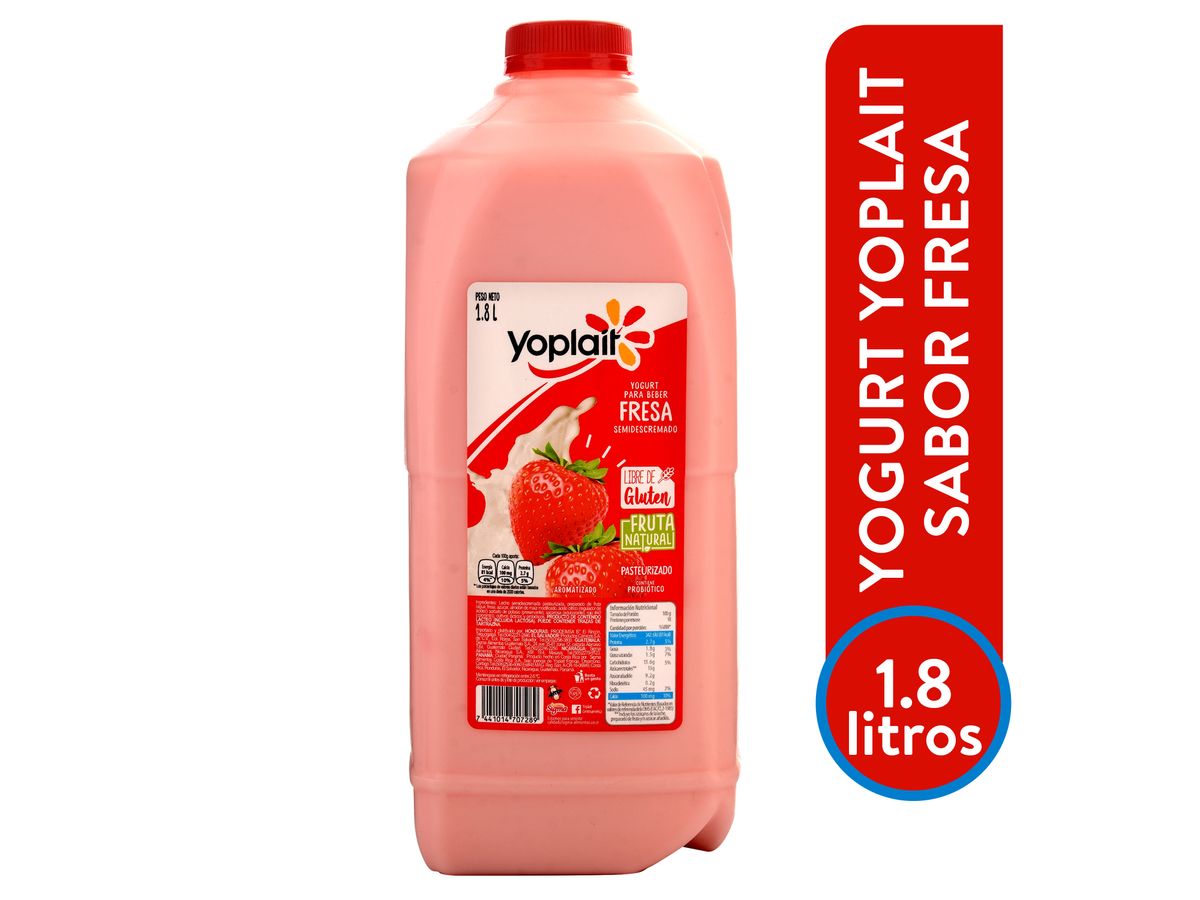 Yogurt Yoplait Beber Fresa - 1.8Lt