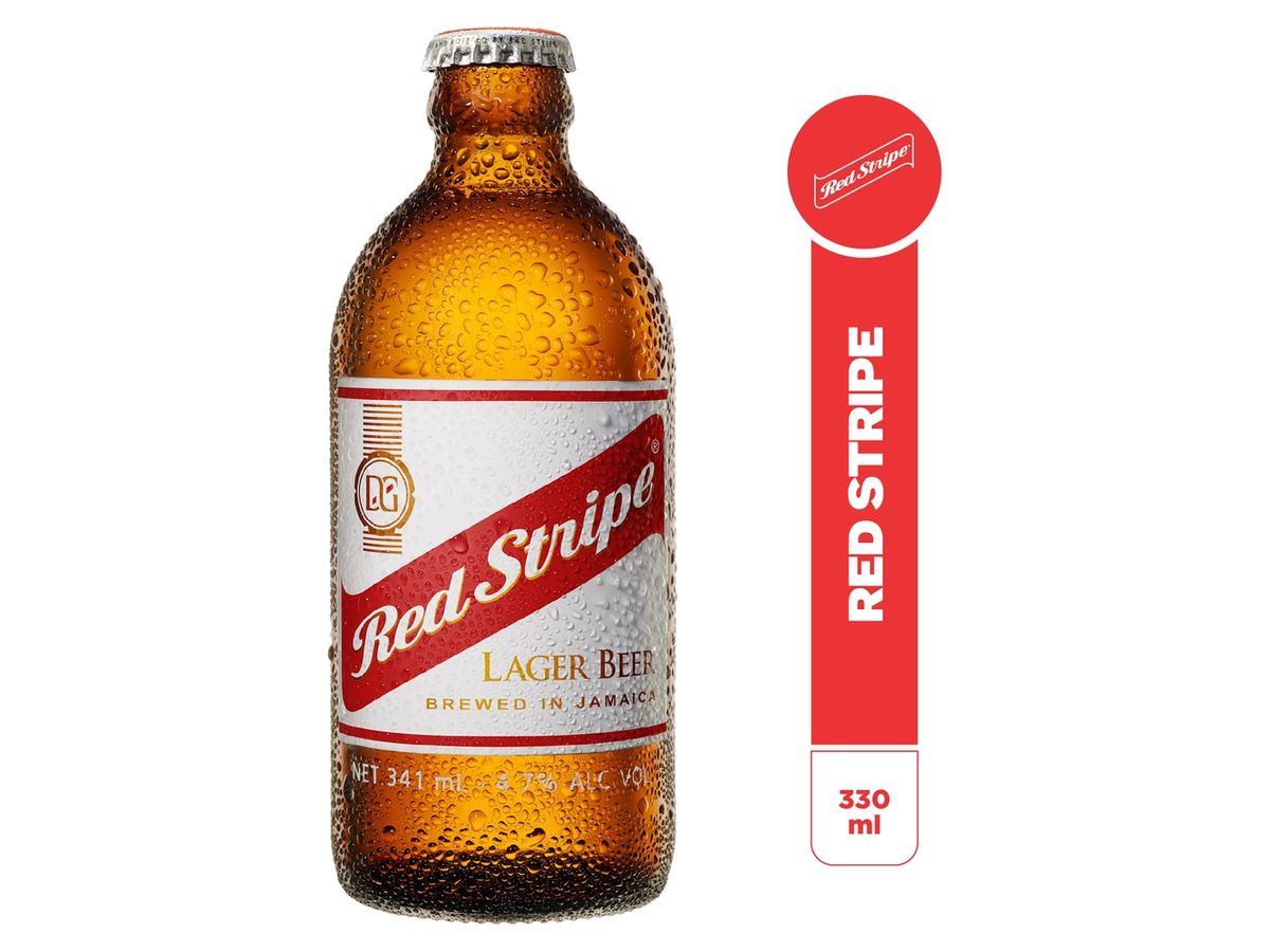 Cerveza Red Stripe Vidrio- 330ml