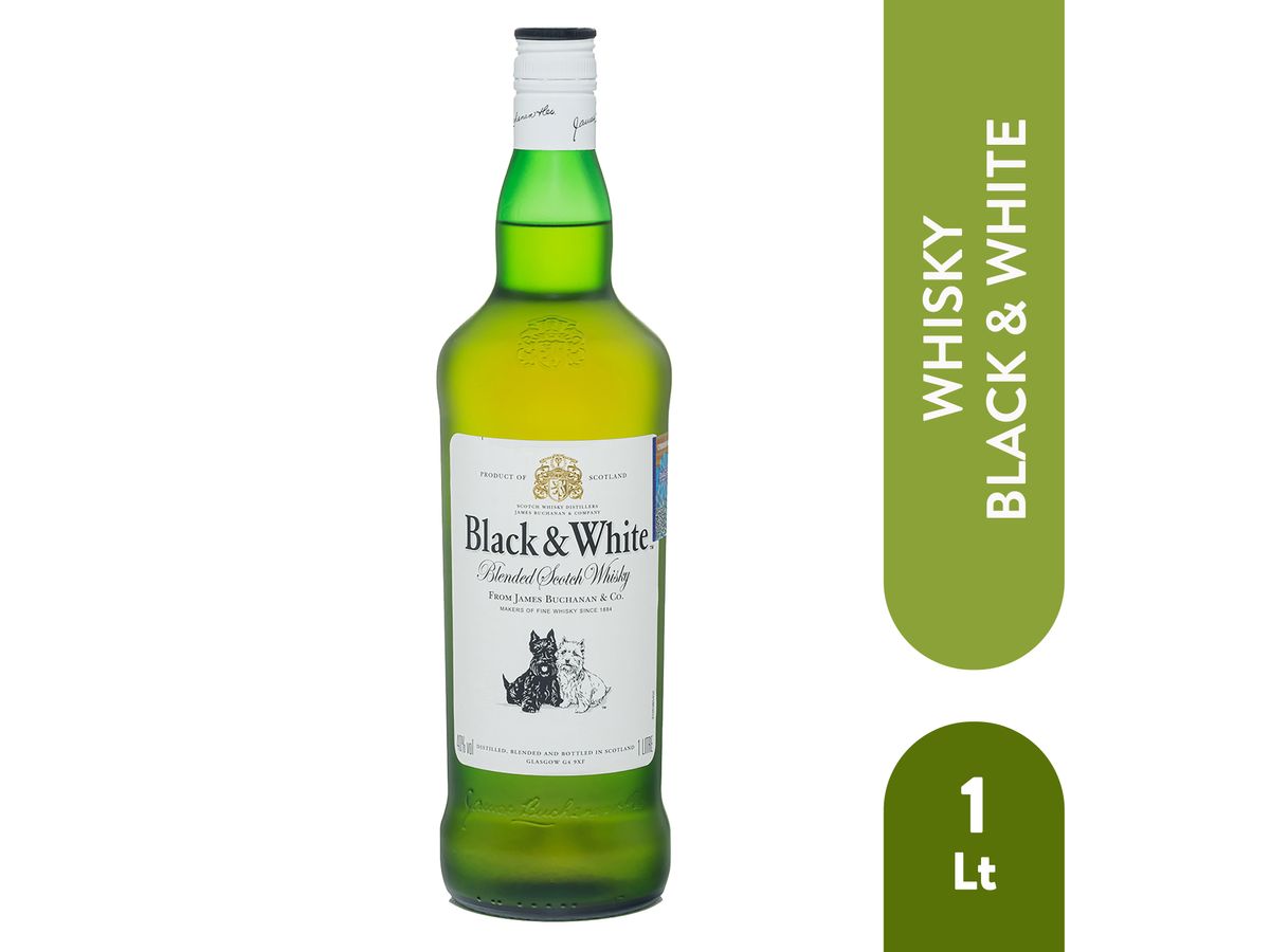 Whisky Black & White - 1 L
