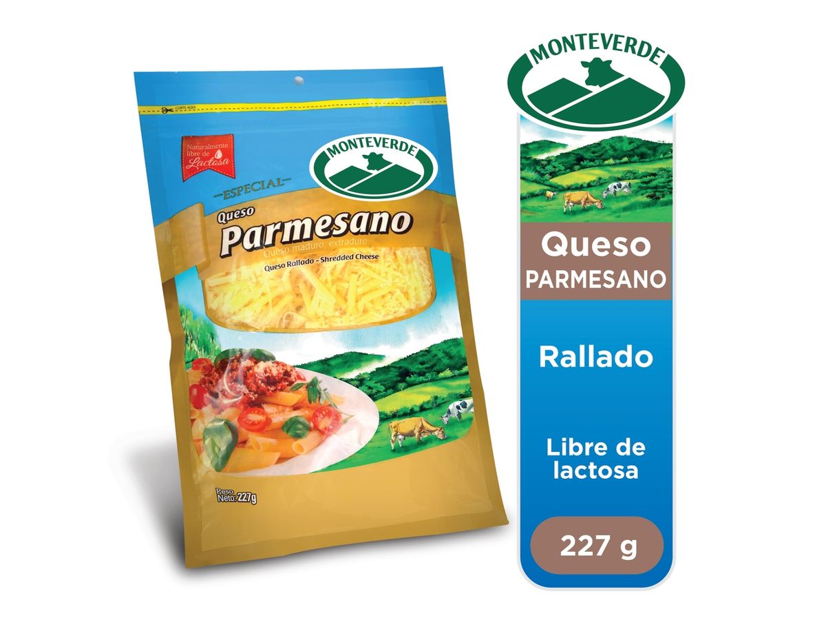 Queso parmesano Monteverde allado - 227 g