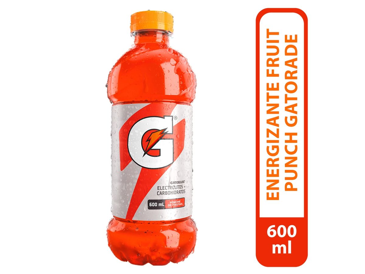 Energizante Gatorade Fruit Punch - 600 ml