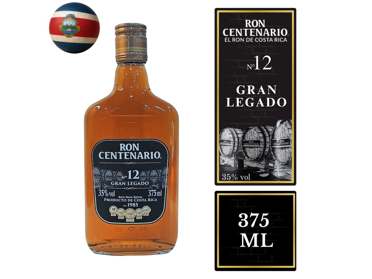 Ron Centenario Gran Legado 12años - 375ml