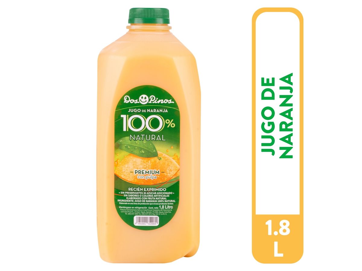 Jugo Dos Pinos Naranja 100% Natural -1800ml