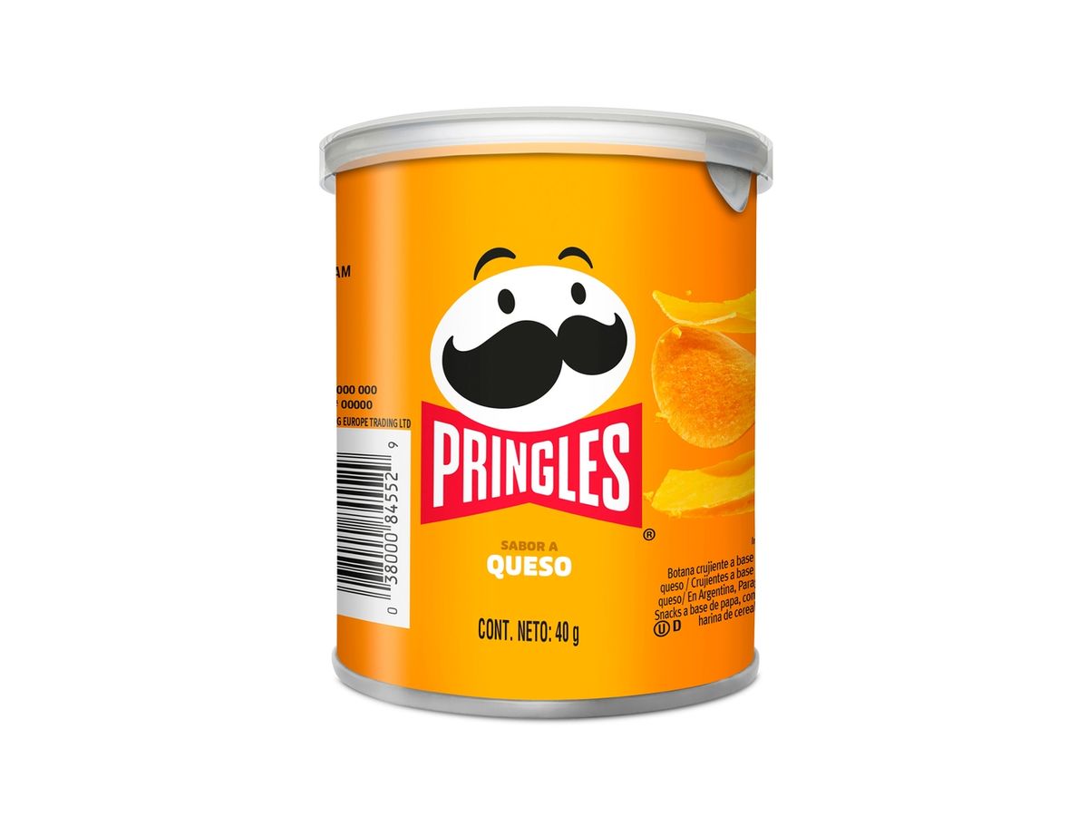 Papas Pringles Sabor a Queso - 40 g