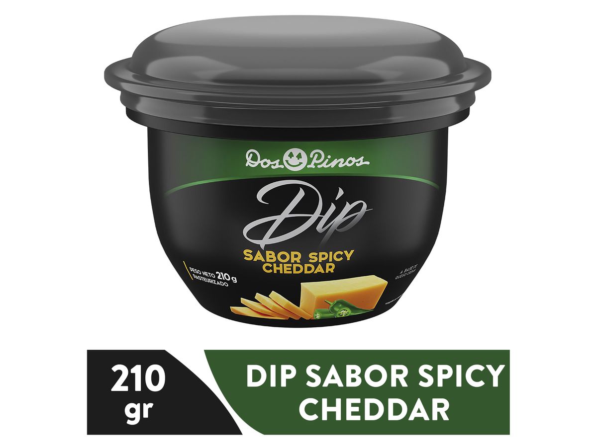 Dip Spicy Dos Pinos Cheddar -210g