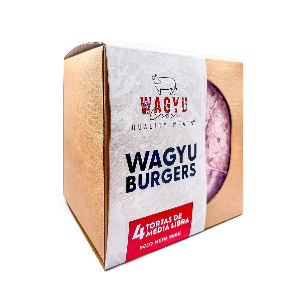 Wagyu Cross Hamburguesa de Res 4 Unidades / 225 g / 8 oz