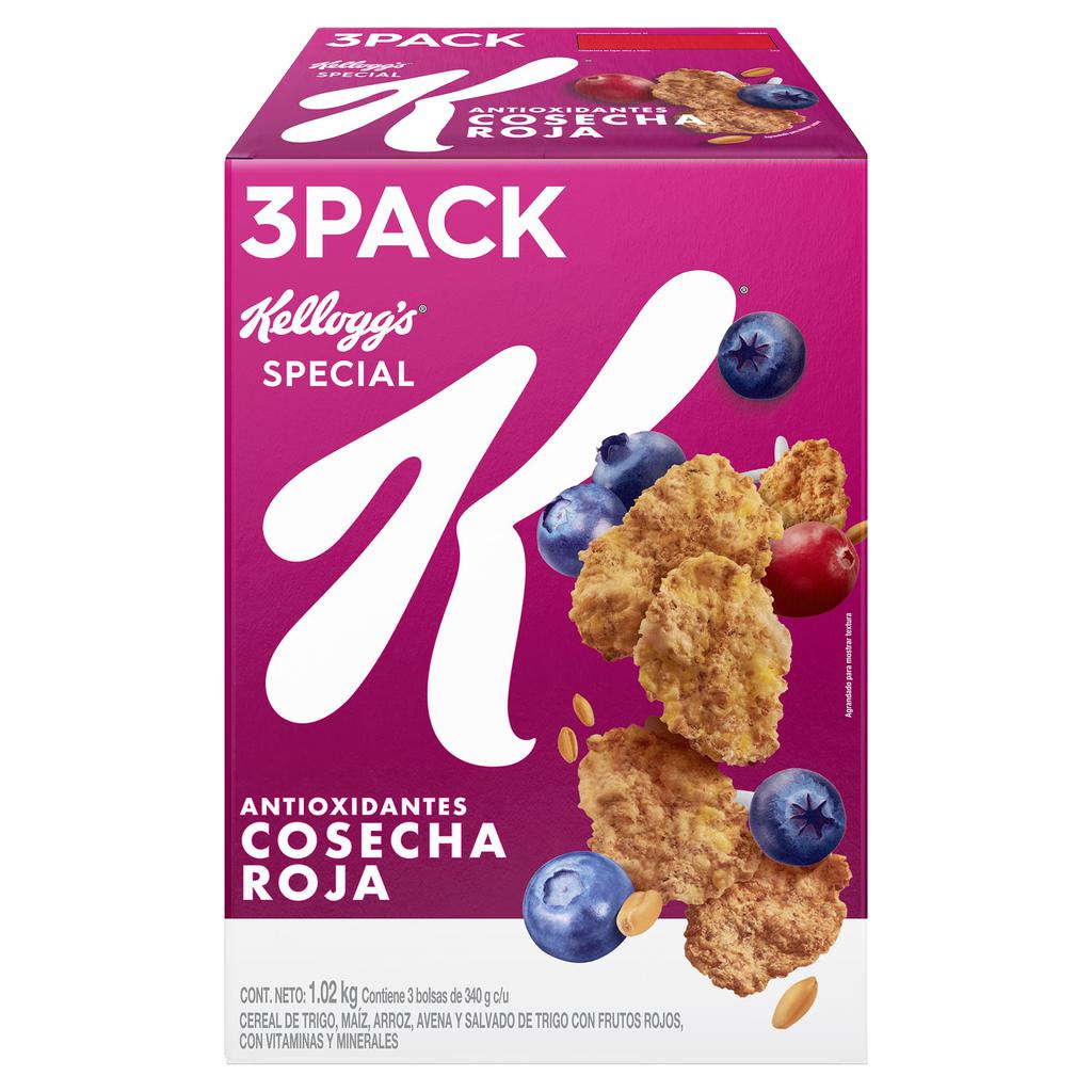 Kellogg's Special K Antioxidantes Cosecha Roja 1.02 kg / 2.2 lb
