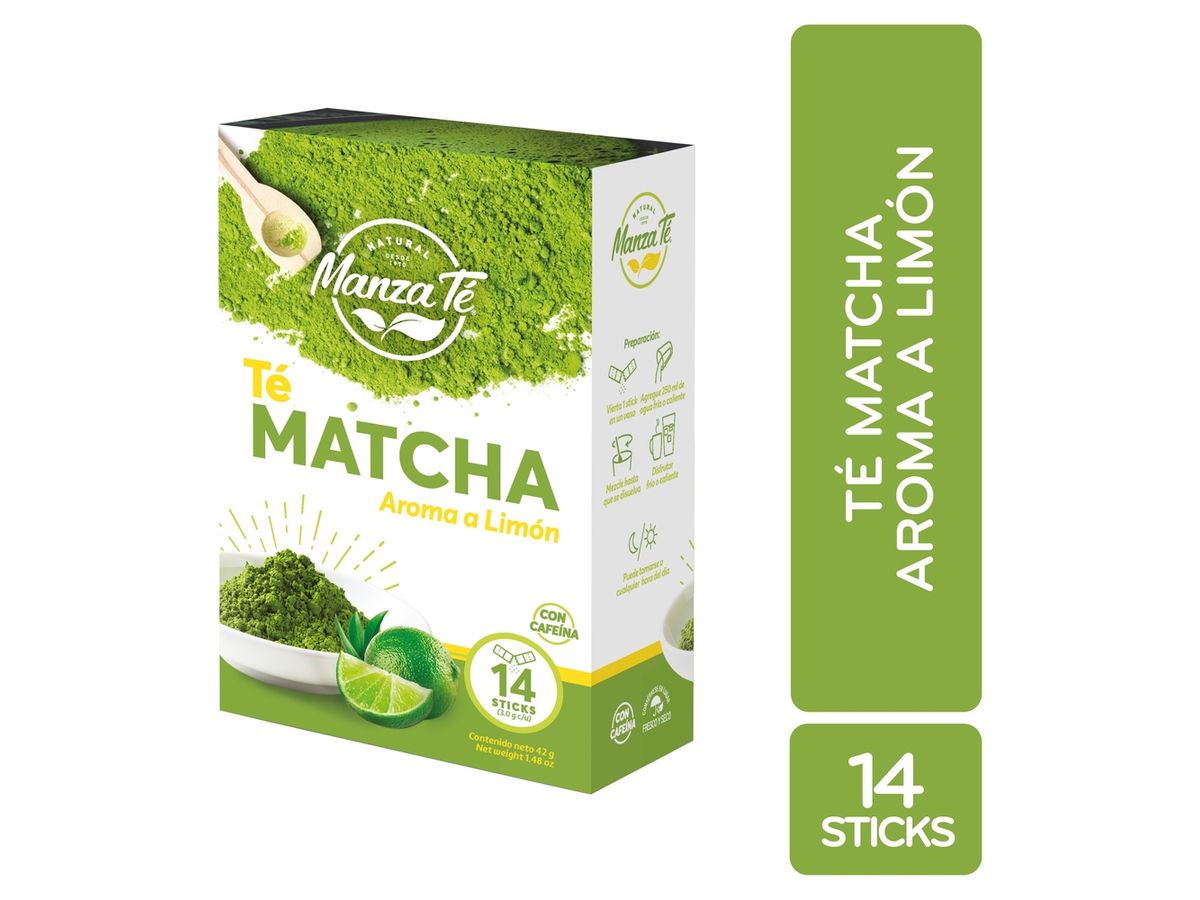 Té Manza Té Matcha Aroma a Limón - 42 g