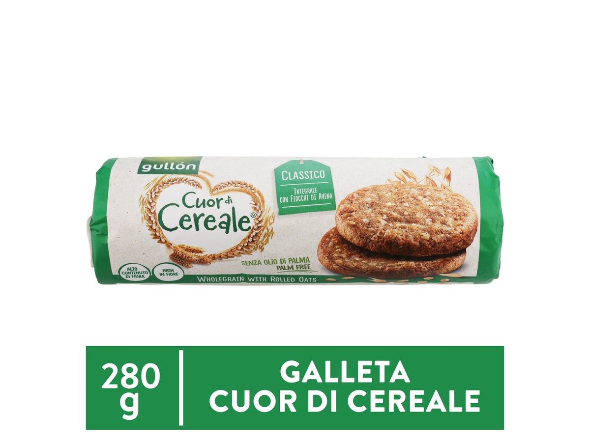 Galletas Integrales Gullon Galleta Cuor Di Cereale Clasic 280g