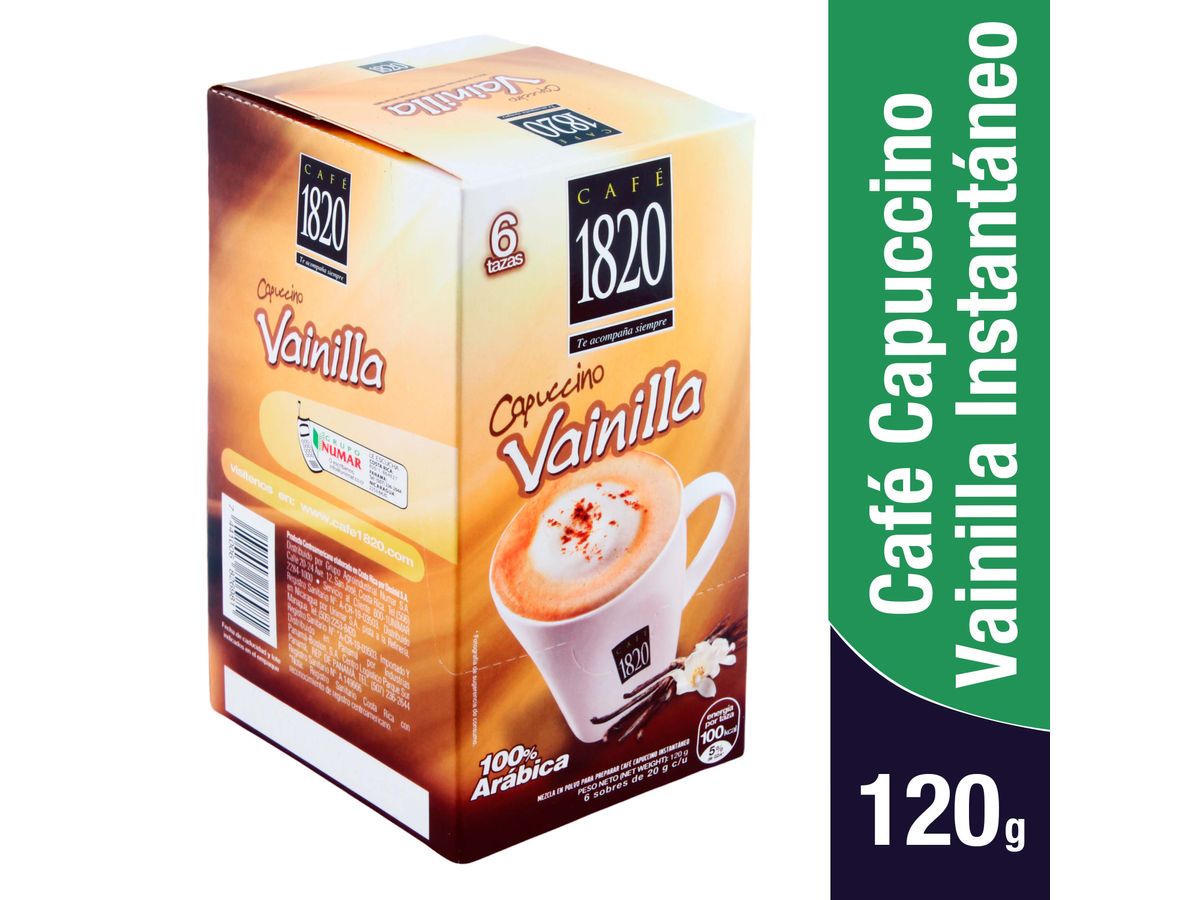 Café 1820 Instantáneo Vainilla - 20 g