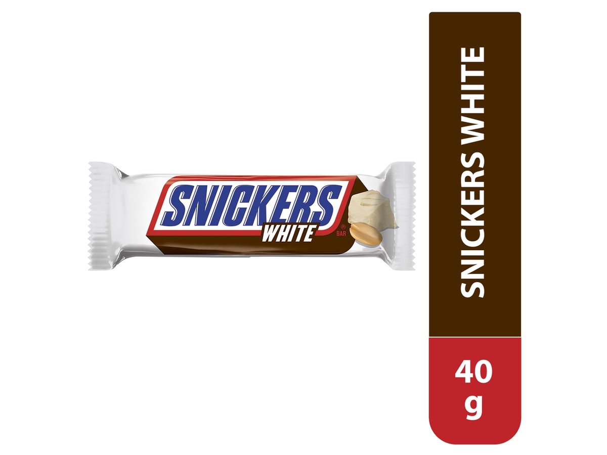 Chocolate Snickers white - 40 g