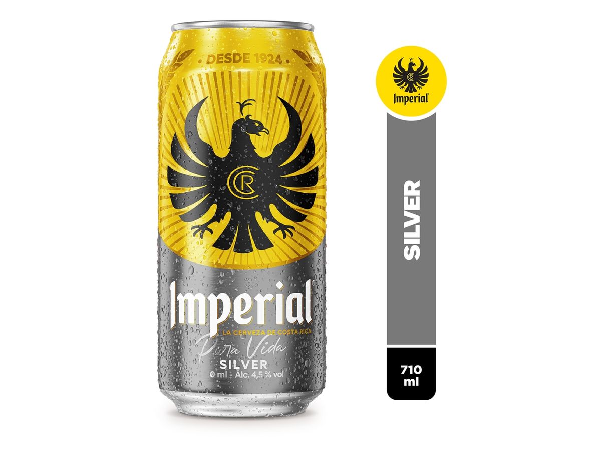 Cerveza Imperial Silver Lata- 710ml