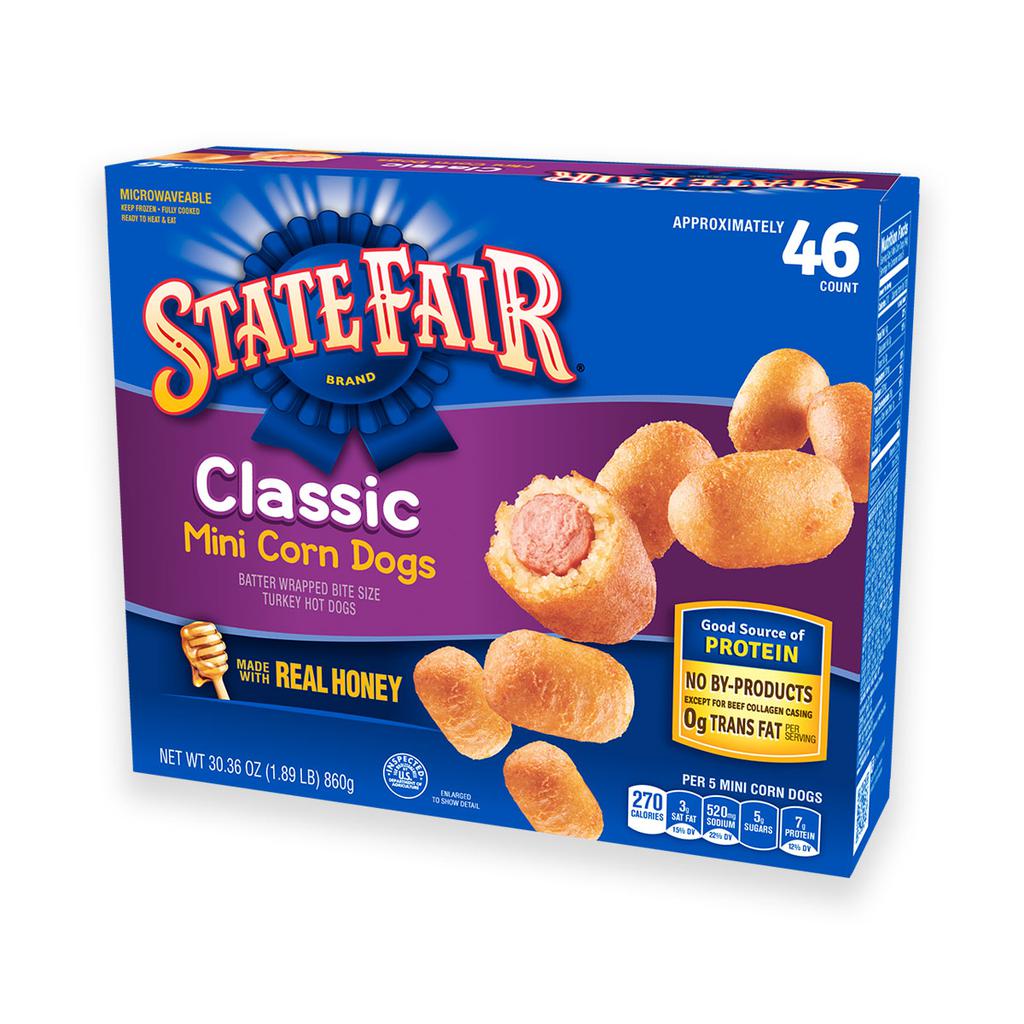 State Fair Mini Perros Calientes de Maíz 46 Unidades / 18.7 g / 0.66 oz