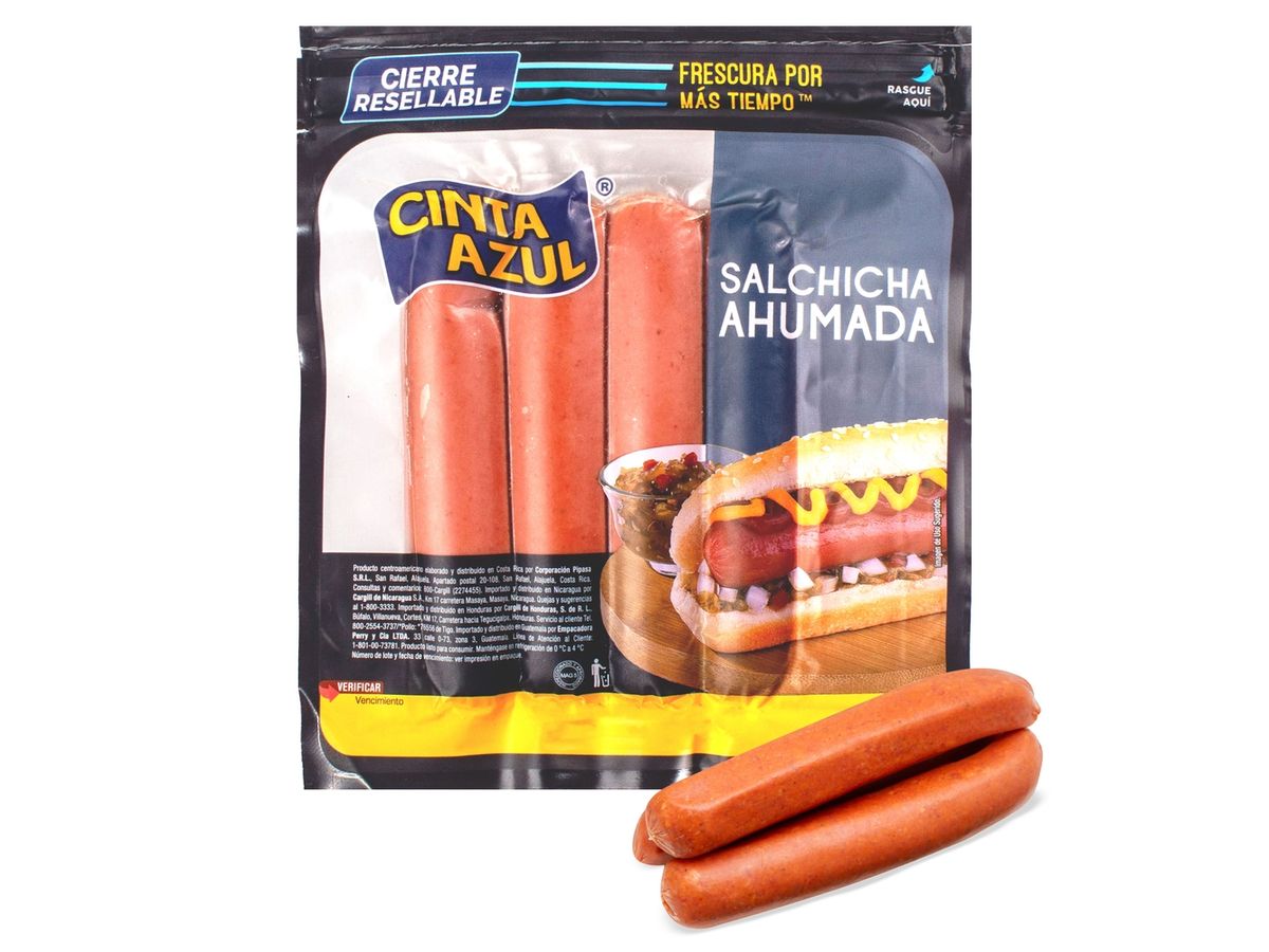 Salchicha Cinta Azul Ahumada - 380 g