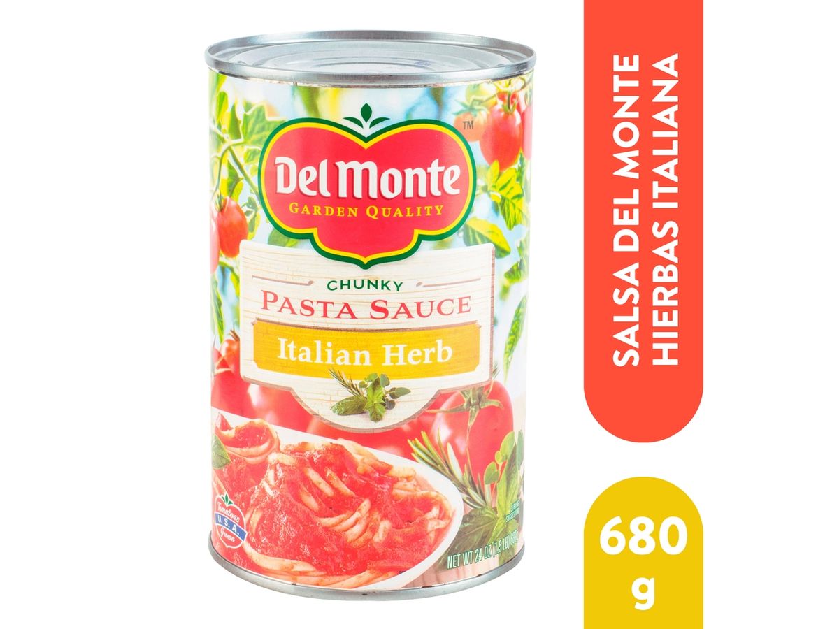 Salsa Del Monte Hierbas Italianas - 680 g