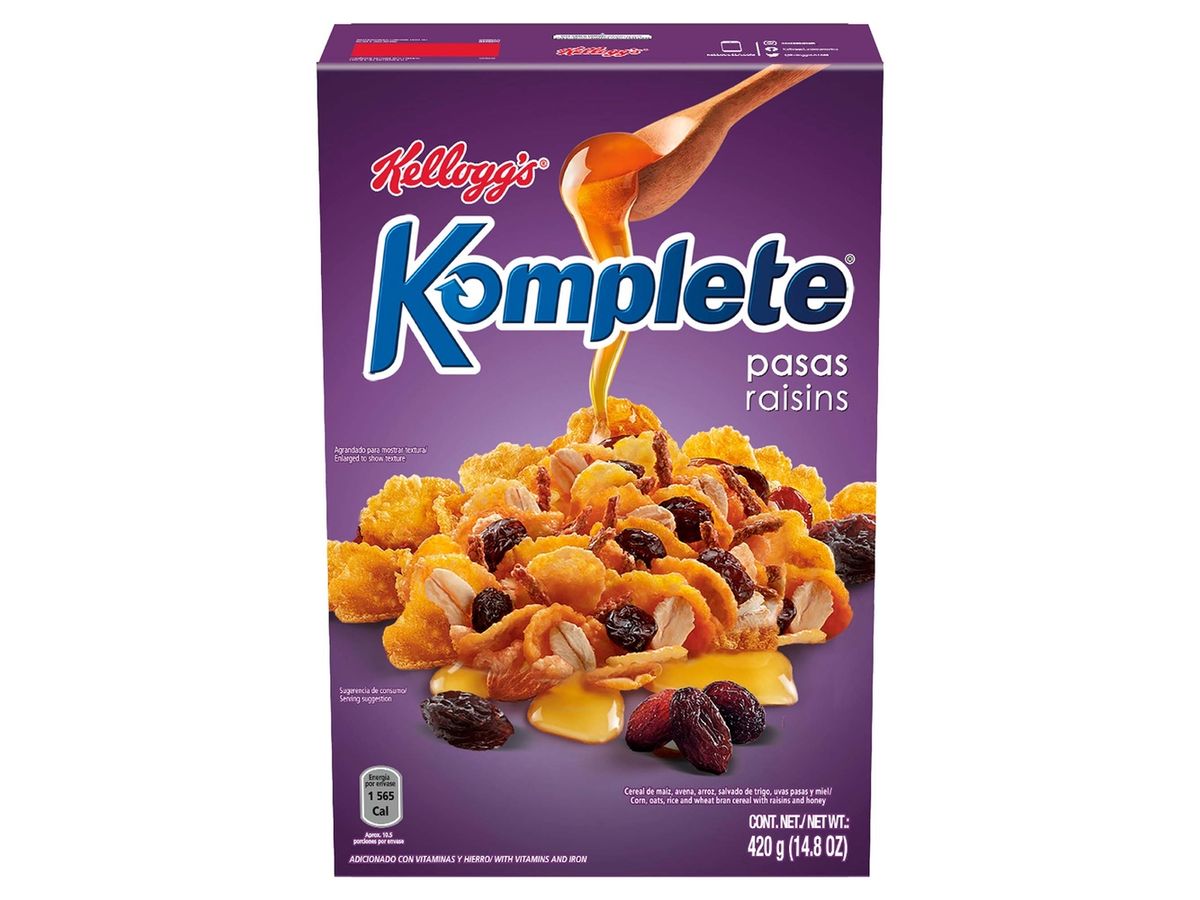 Cereal Kelloggs Komplete Pasas - 420 g