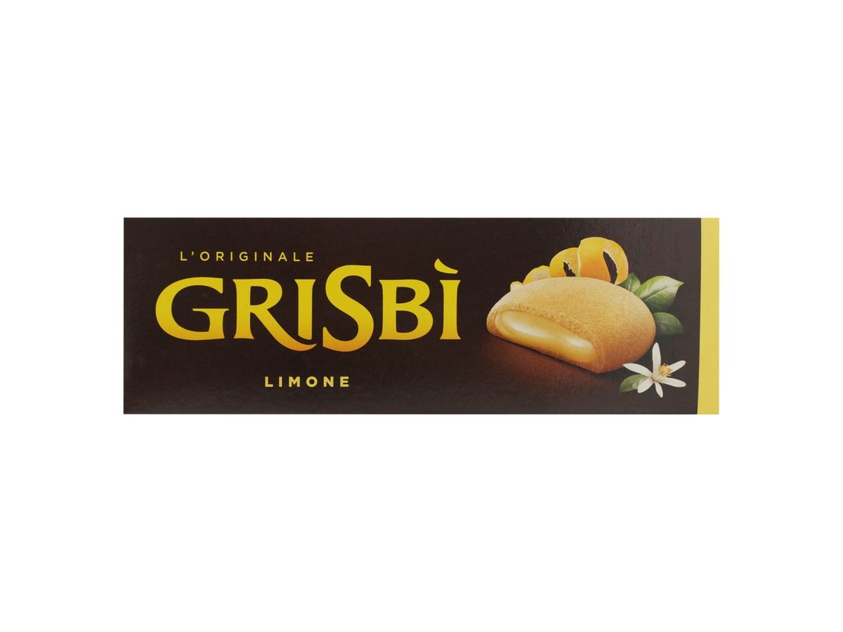 Galleta vicenzi Grisbi relleno limón - 135 g