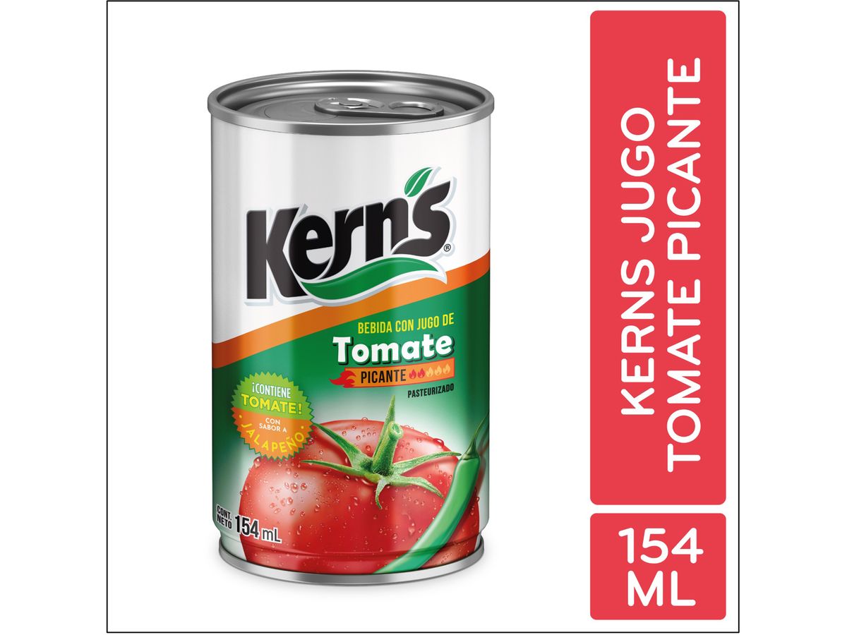 Kerns Bebida C Jugo Tomate Picante 154ml