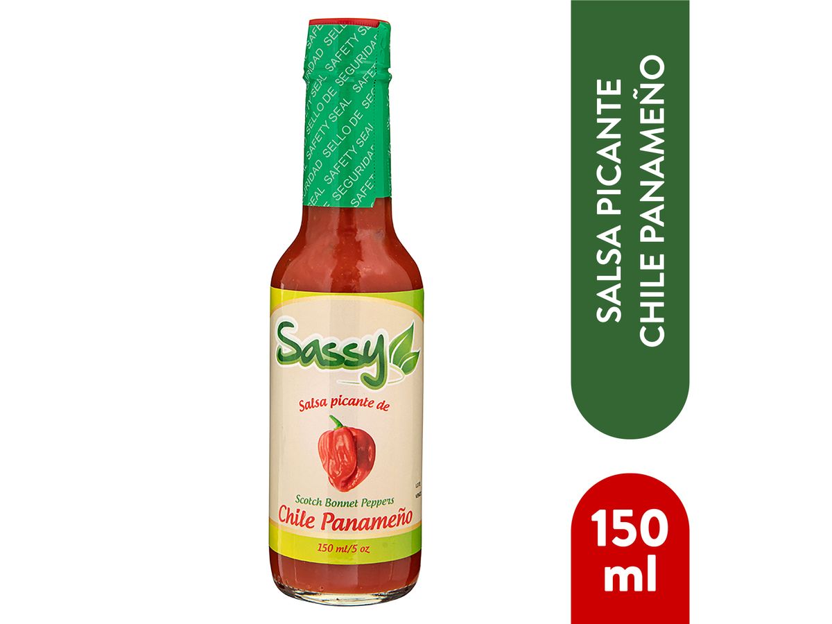 Salsa Picante Sassy De Chile Panameño - 150g