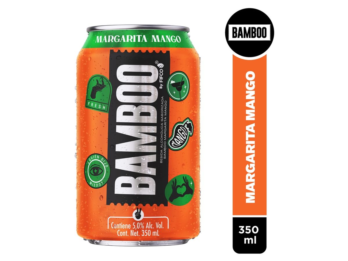 Bebida alcohólica Bamboo margarita - 350 ml