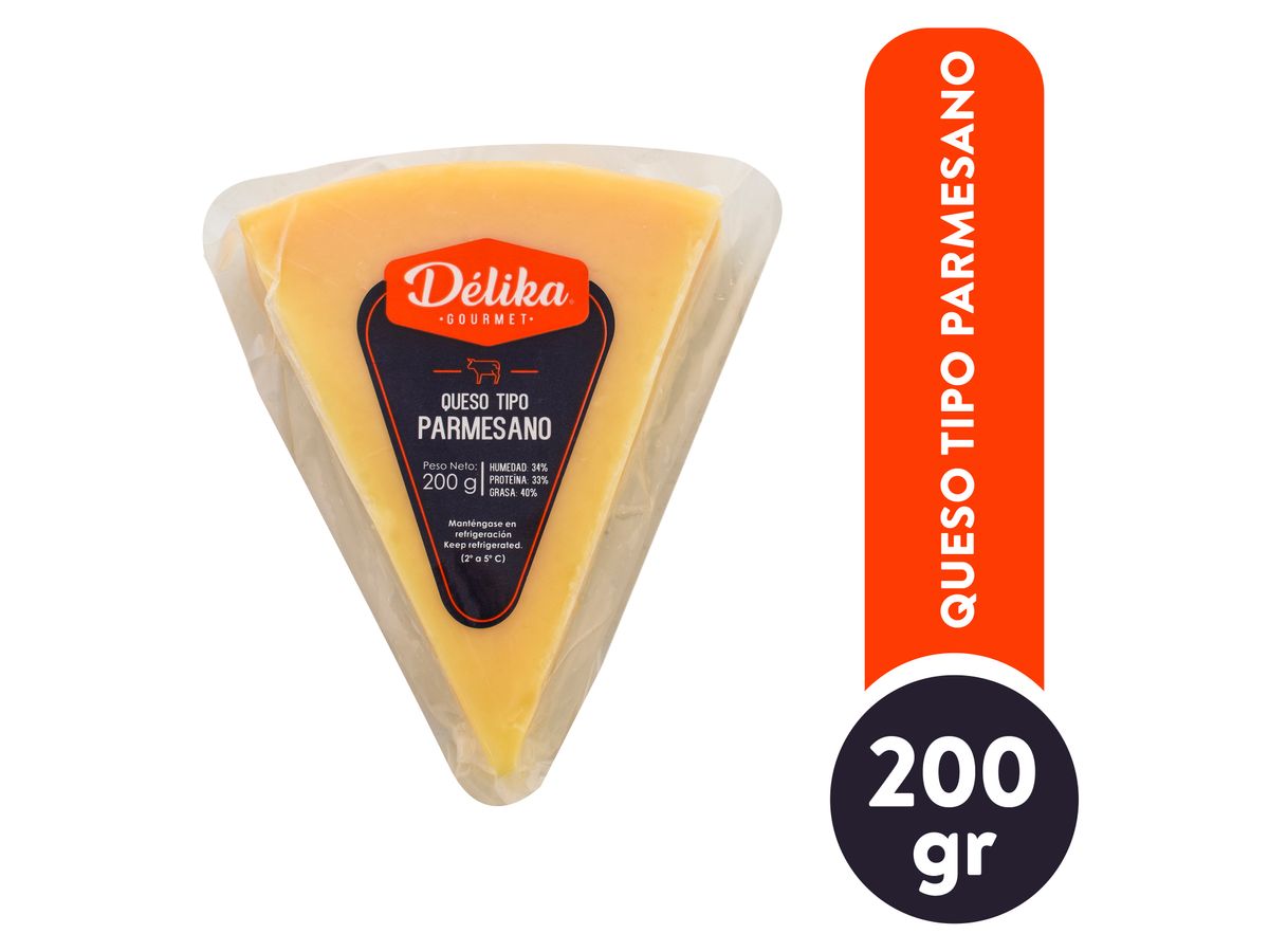 Queso Délika tipo parmesano  -200 g