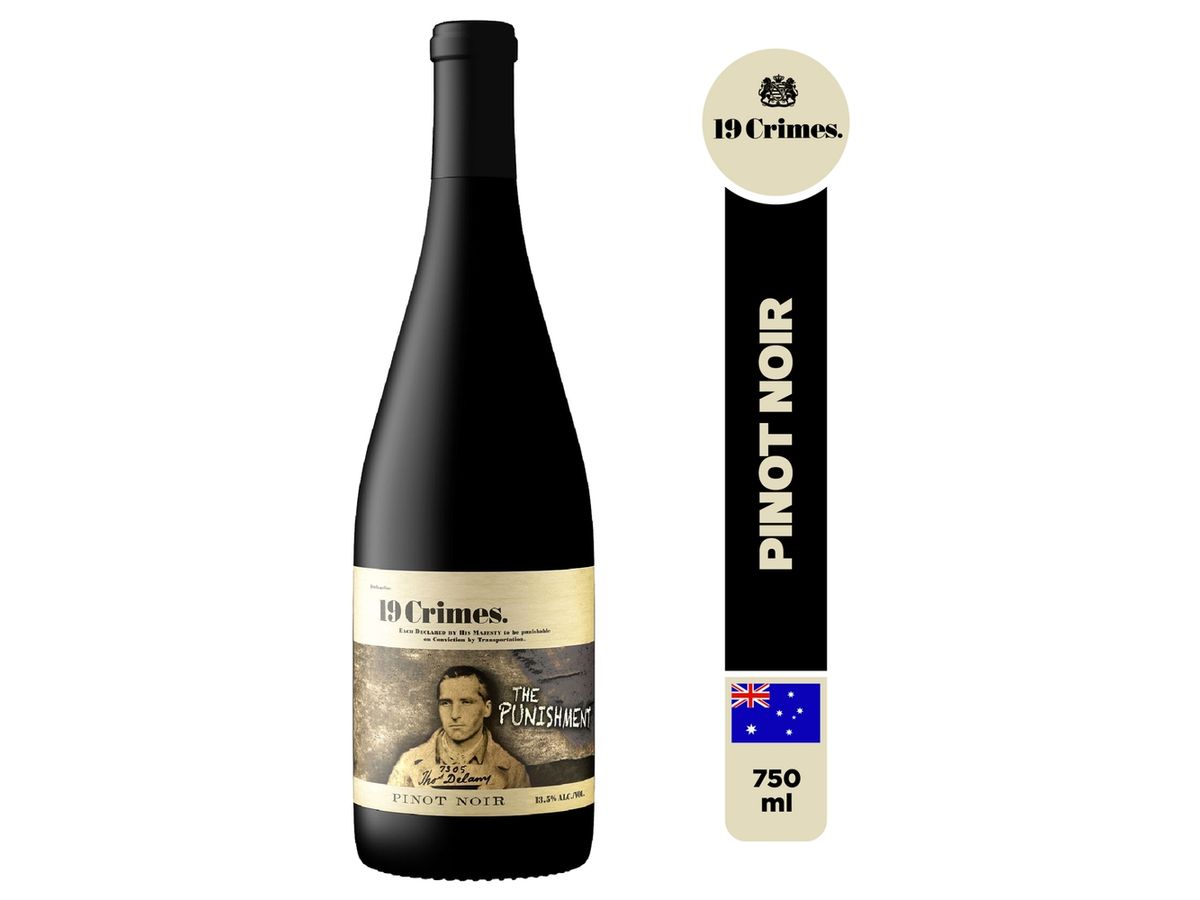 Vino 19 Crimes Pinot Noir Botella - 750ml
