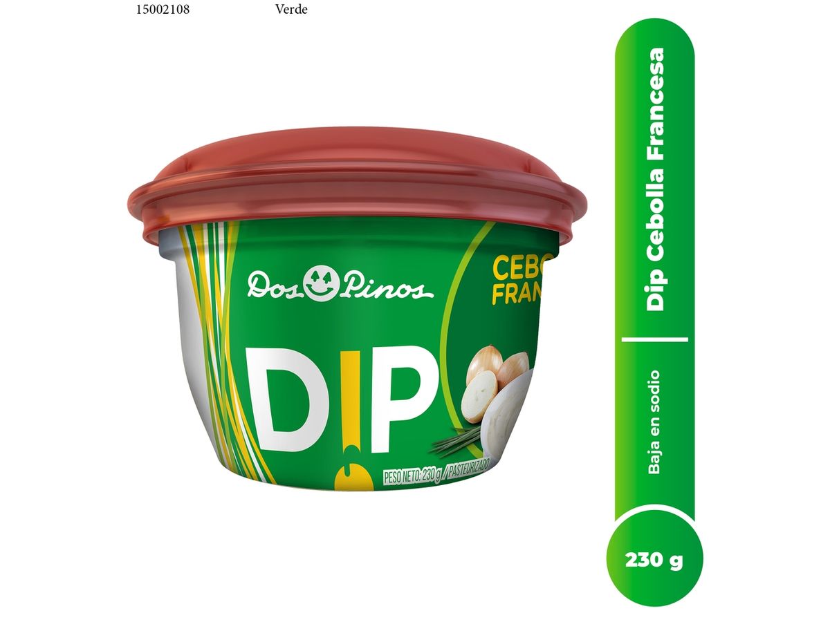 Dip Dos Pinos Sabor Cebolla Francesa - 230g