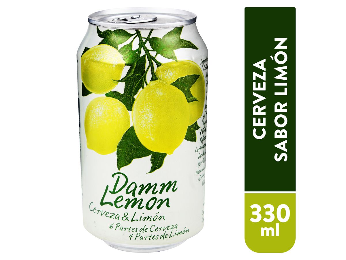 Cerveza Damm Estrella Limón Lata - 330 ml