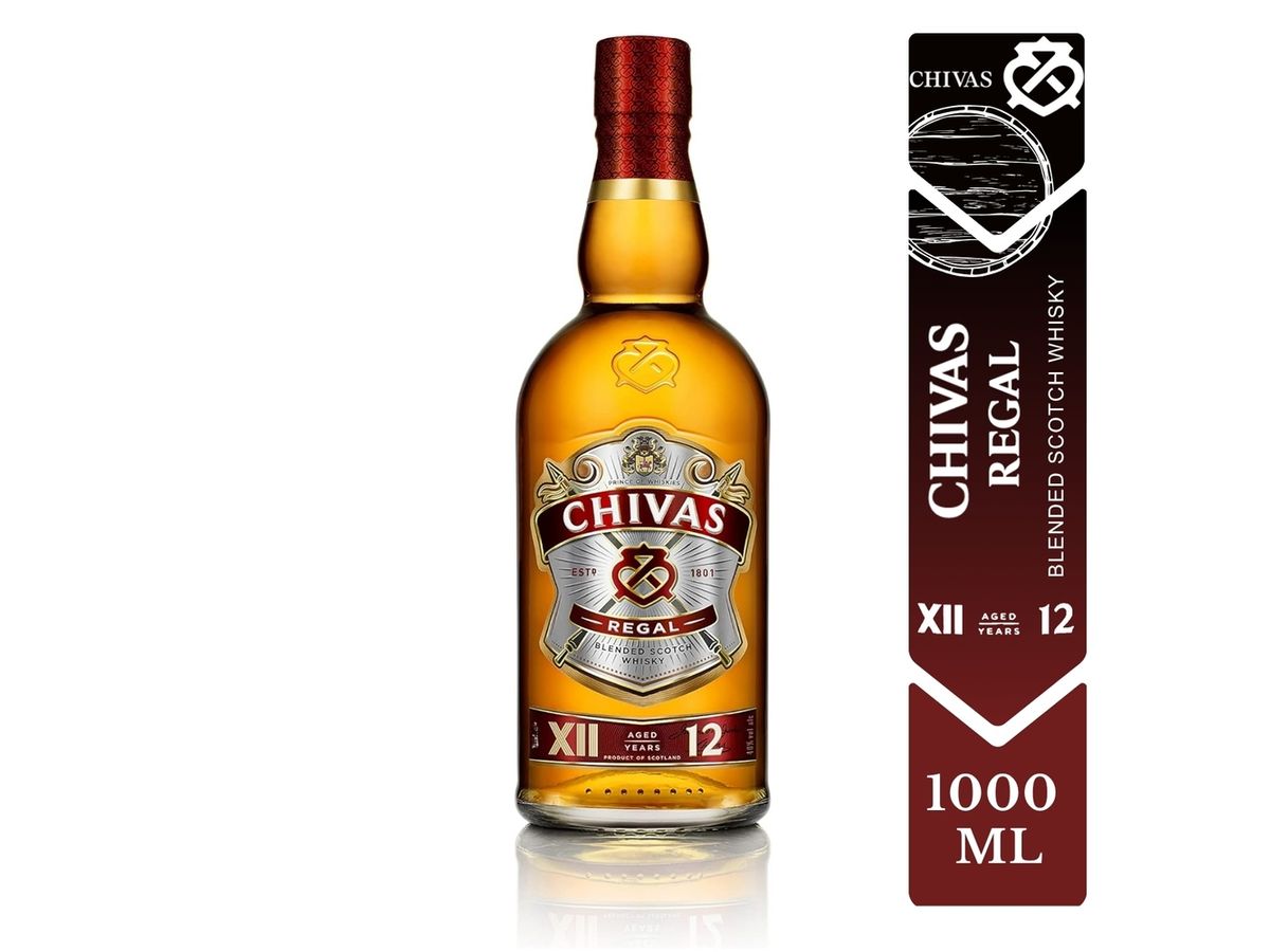 Whisky Chivas Regal 12 años - 1000 ml