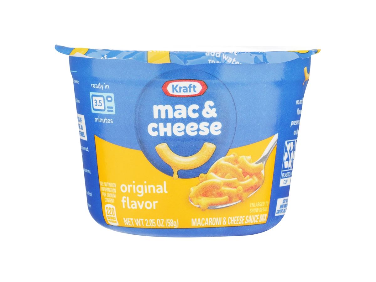 Pasta Kraft Mac & Cheese Original Cup - 58g