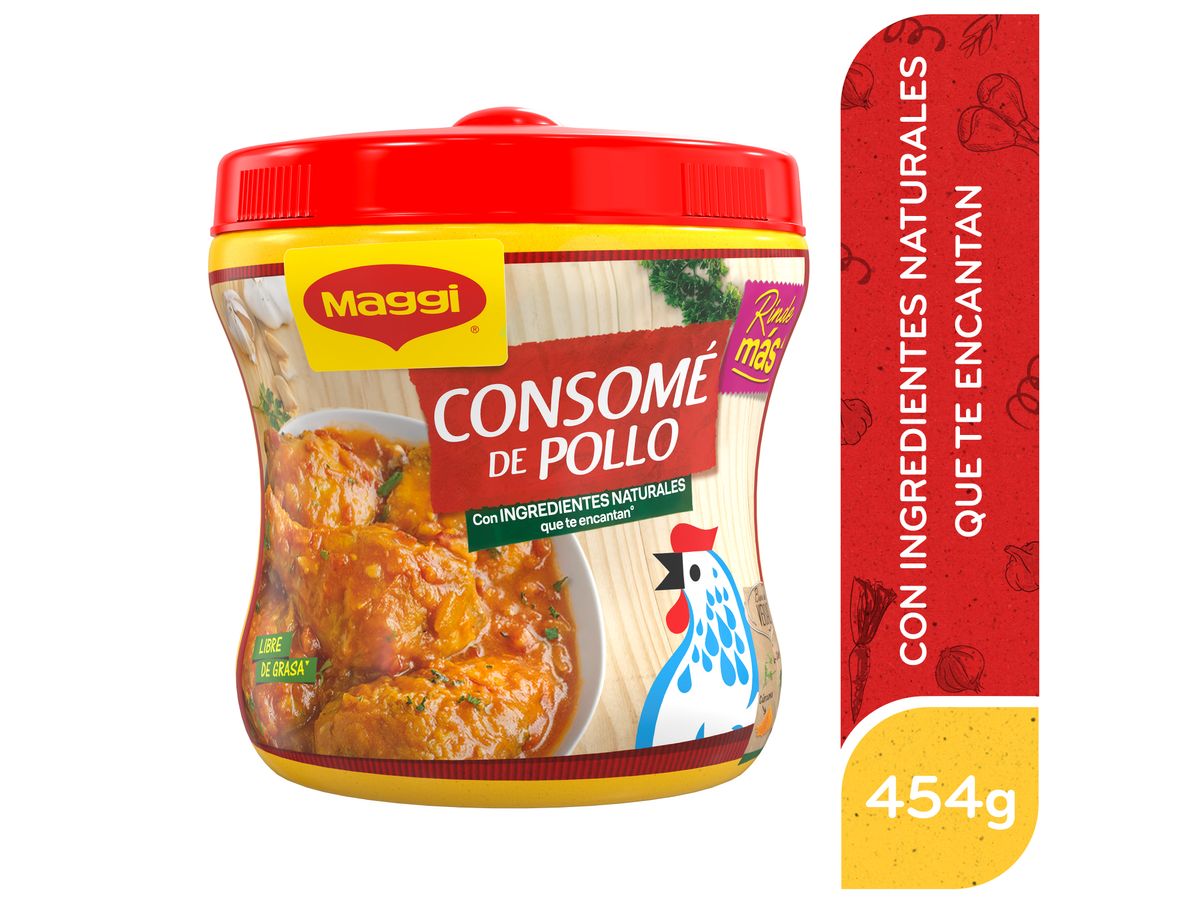 Consome Maggi De Pollo Tarro - 454g