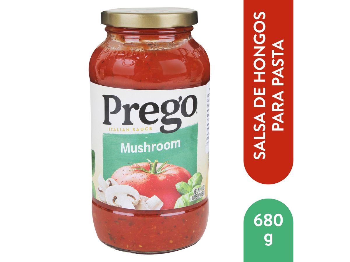 Salsa Prego De Tomate Con Hongo - 680 g