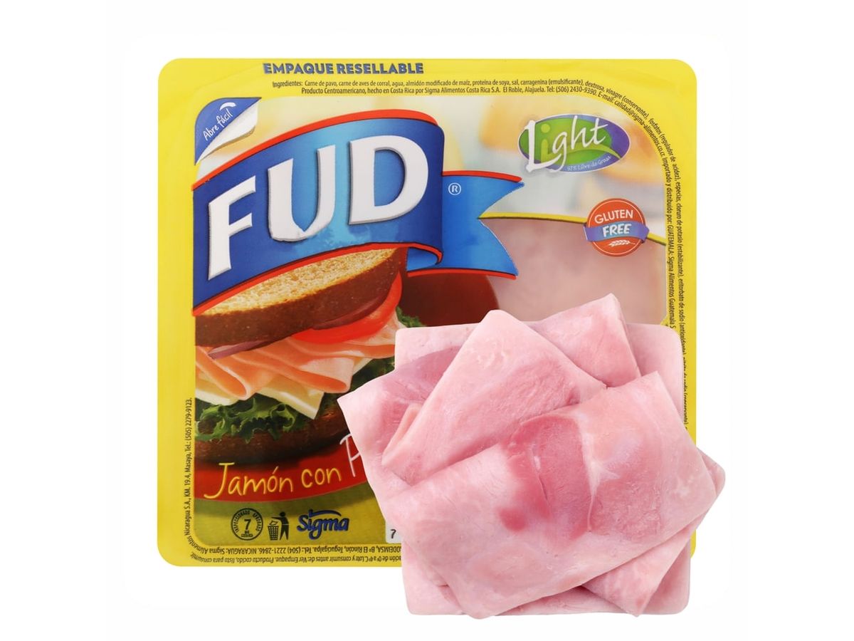 Jamón Fud con pavo ahumado - 250 g