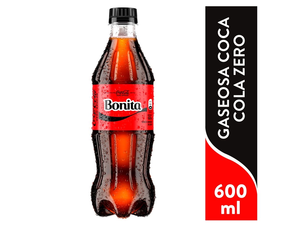 Gaseosa Coca-Cola Sin Azúcar - 600ml