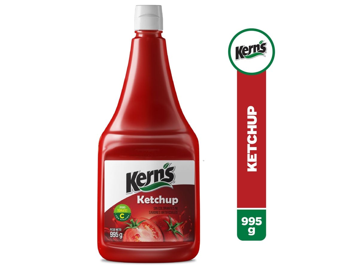 Salsa Kerns Ketchup Pet 995 Gr