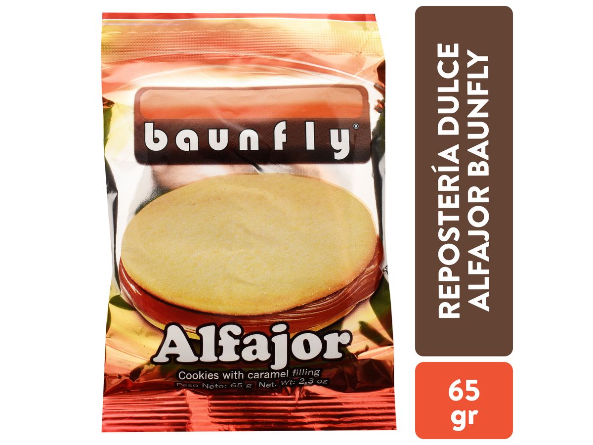 Reposteria dulce Baunfly alfajor clásico - 65 g